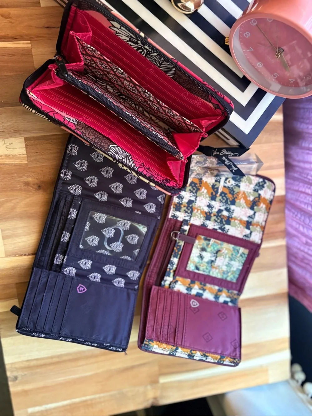 Vera Bradley Wallets Set of 3